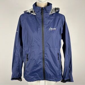 Woods Canada Women's Blue Waterproof Jacket Size Large